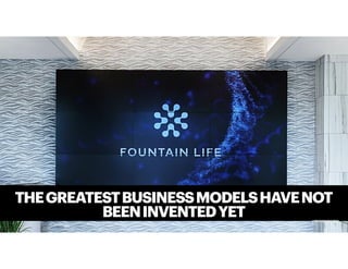 THEGREATESTBUSINESSMODELSHAVENOT
BEENINVENTEDYET @BRYANKOROURKE
 