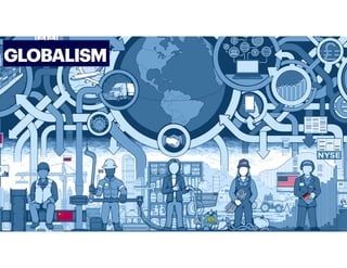 GLOBALIZATION
COSTSPAST20YEARS
SUPPLYCHAIN
GEOPOLITICALSTABILITY
SOLVEGLOBALPROBLEMS
IMMIGRATION
GREATERDIVERSITY
GLOBALISM
 