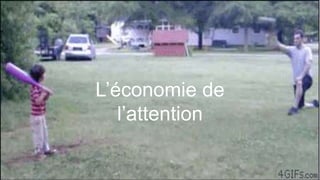 L’économie de
l’attention
 