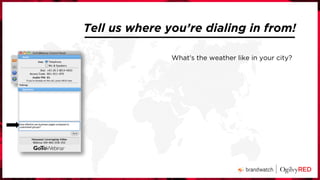 What’s the weather like in your city?
Tell us where you’re dialing in from!
 