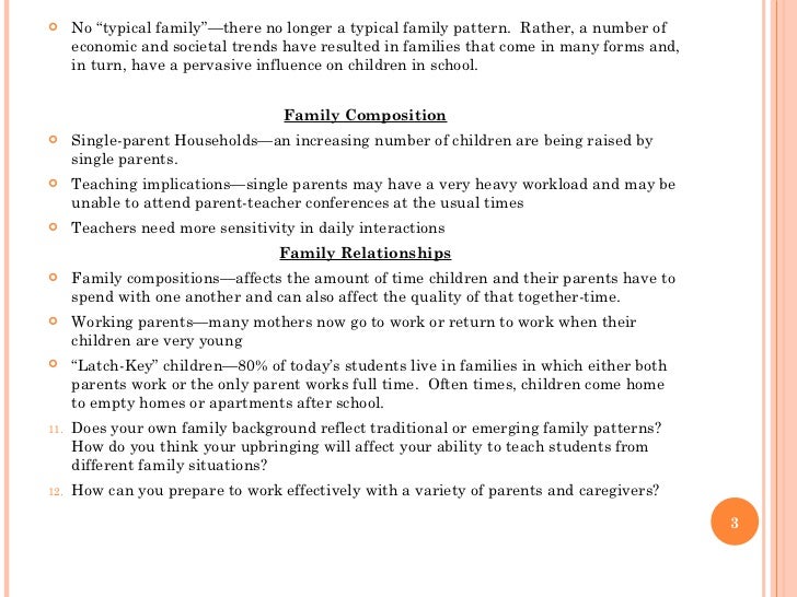 Essay on single parents raising children