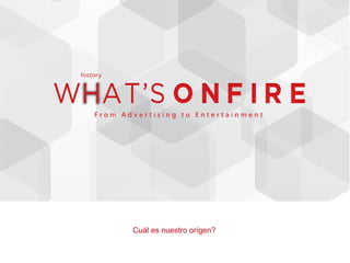 Cuál es nuestro orígen?
 