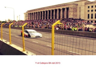 Y el Callejero BA del 2013
 