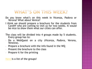 What’S On This Week