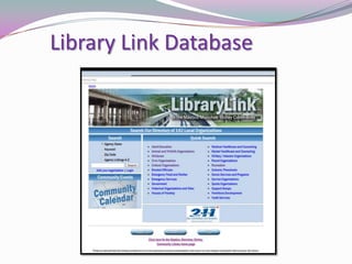 Library Link Database
 