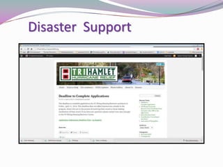 Disaster Support
 