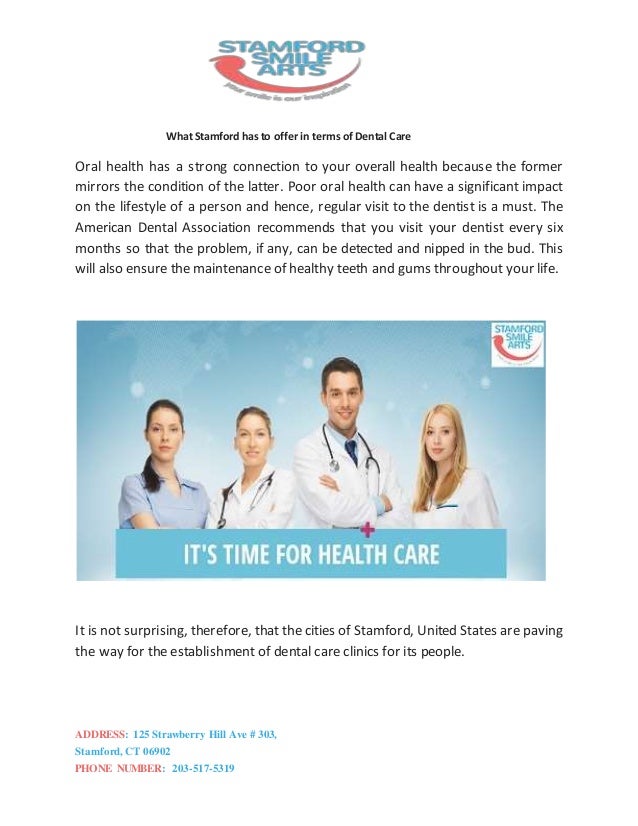 What Stamford Has To Offer In Terms Of Dental Care