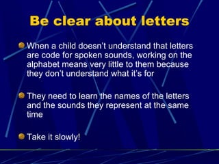 What's the difference between letter names and letter sounds | PPS