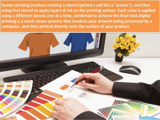 What's The Difference Between Screen Printing And Digital Printings