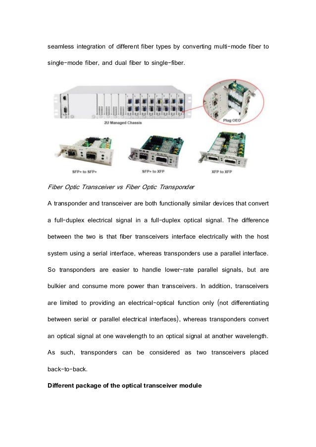 What’s the difference between transceiver & transponder and different…