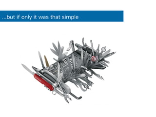 ...but if only it was that simple 
 