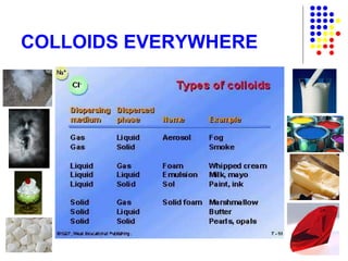 COLLOIDS EVERYWHERE 