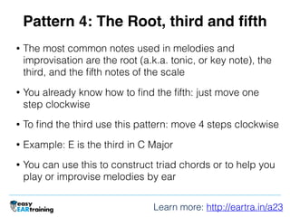 Fifth Root Example What's the point of the Circle of Fifths? | PDF