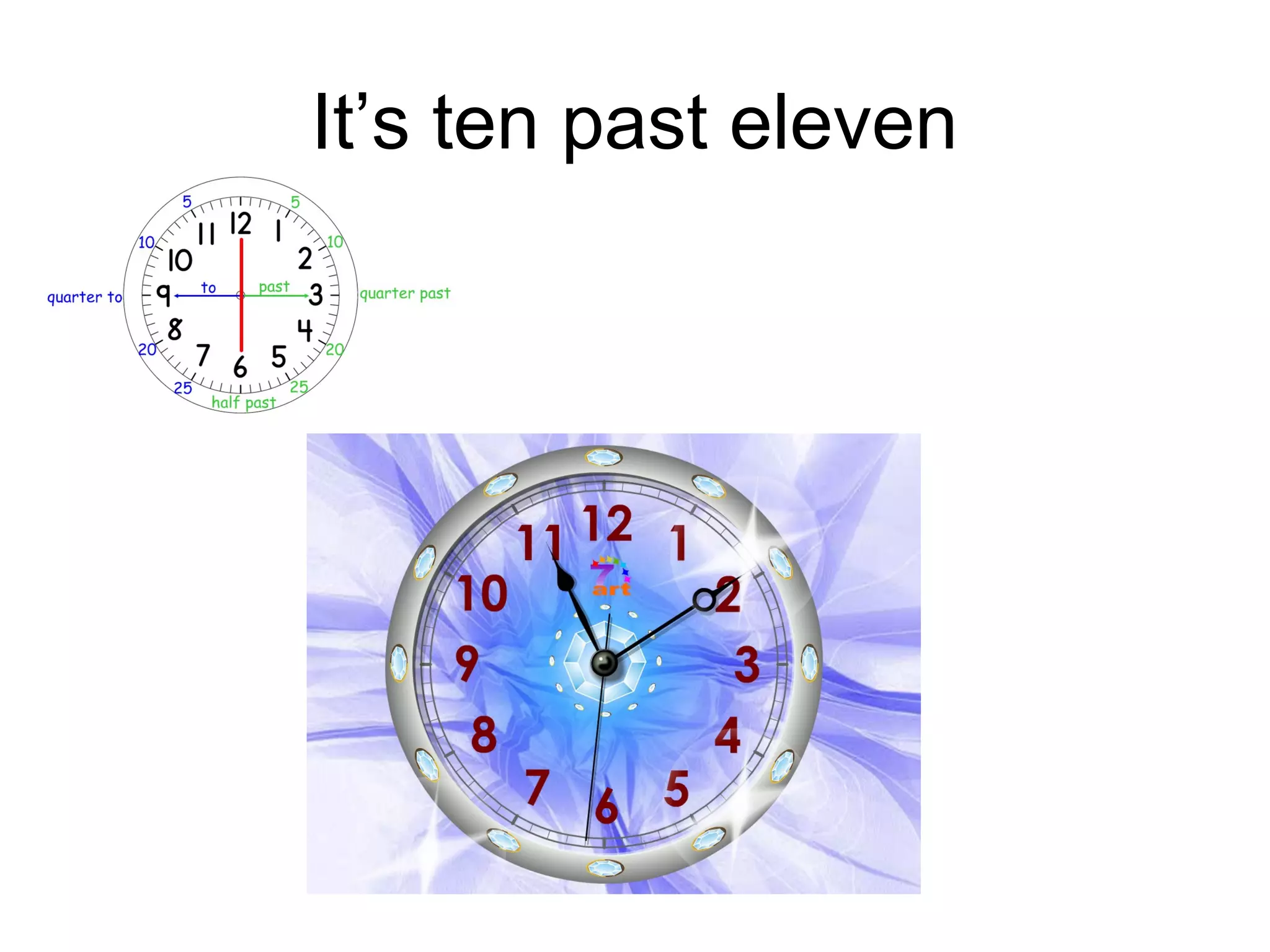 It’s ten past eleven