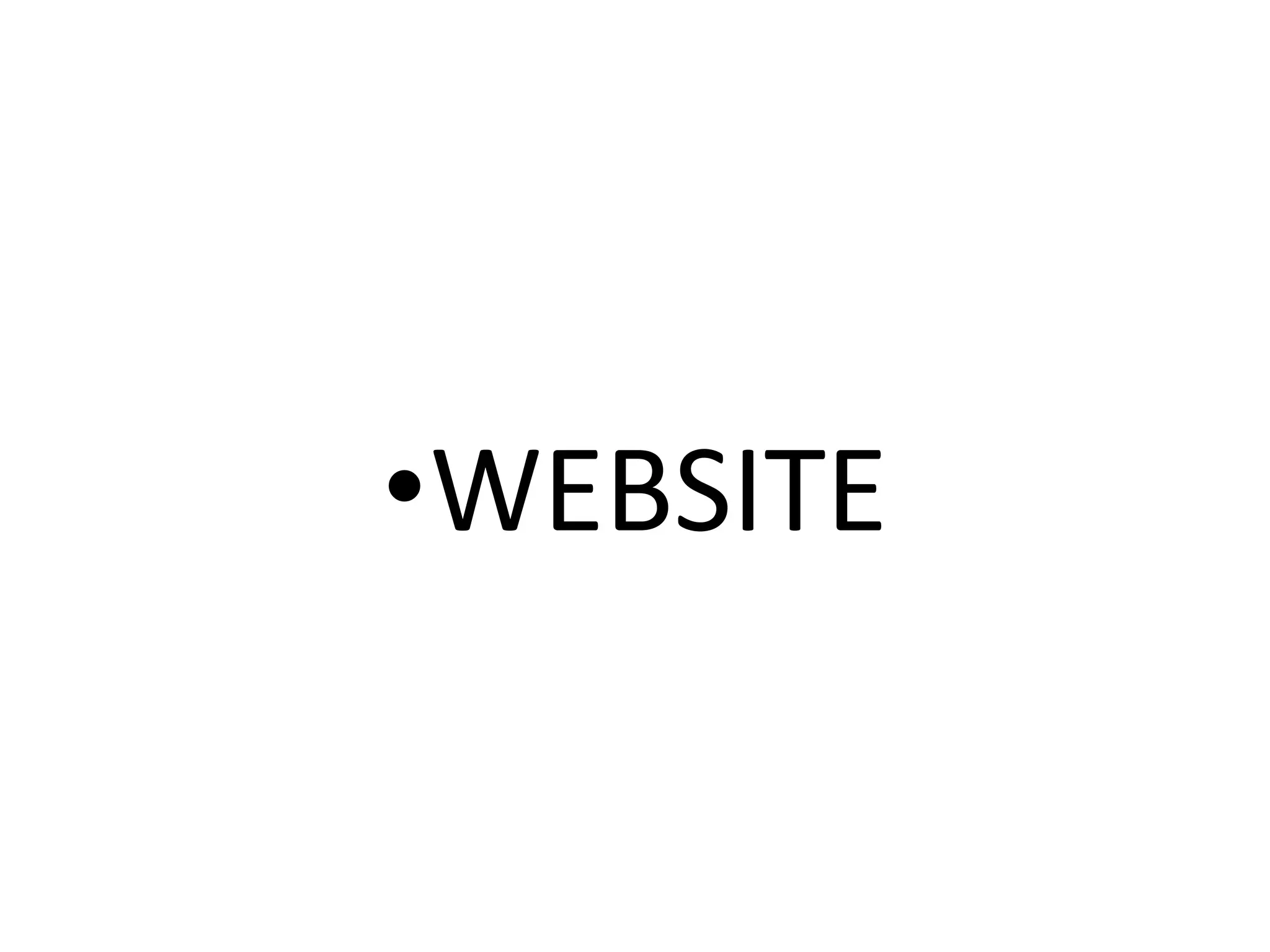 •WEBSITE
 