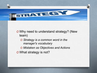 What strategy is not | PPTX