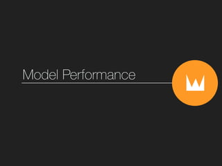 Model Performance
 
