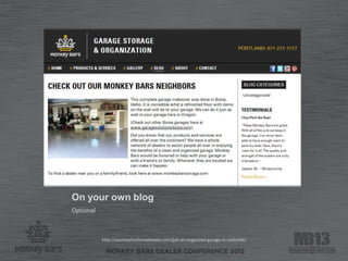 On your own blog
Optional
http://yournashvillerealestate.com/get-an-organized-garage-in-nashville/
 