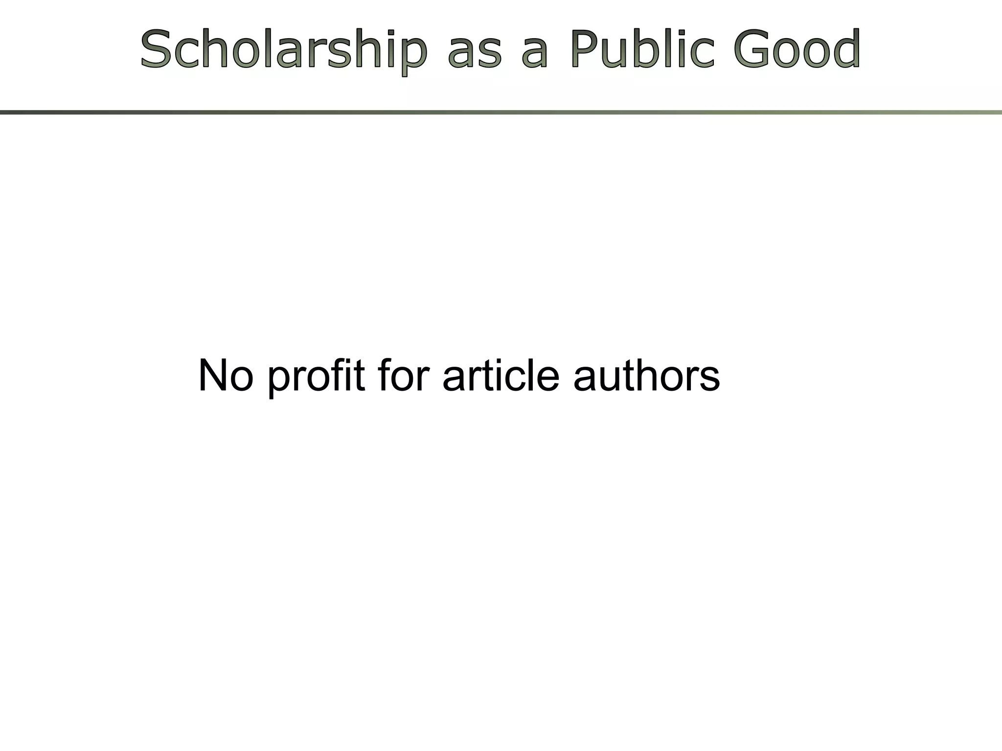 Survey: Journal AccessDavid Nicholas