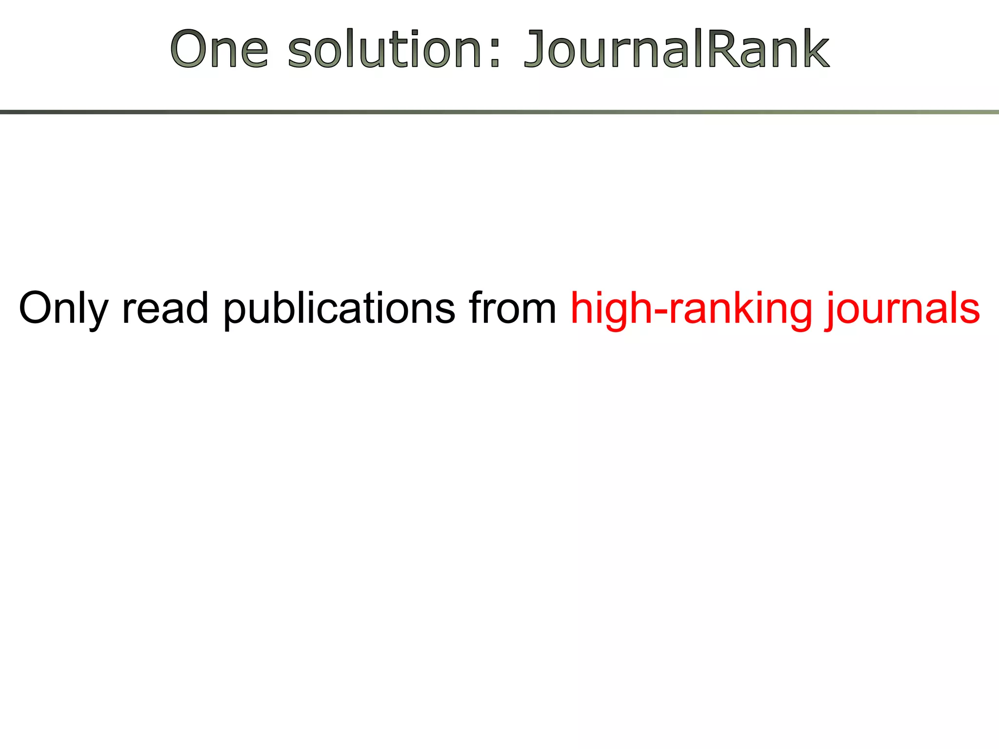 Information CrisisPublishorPerish: numberofpublications