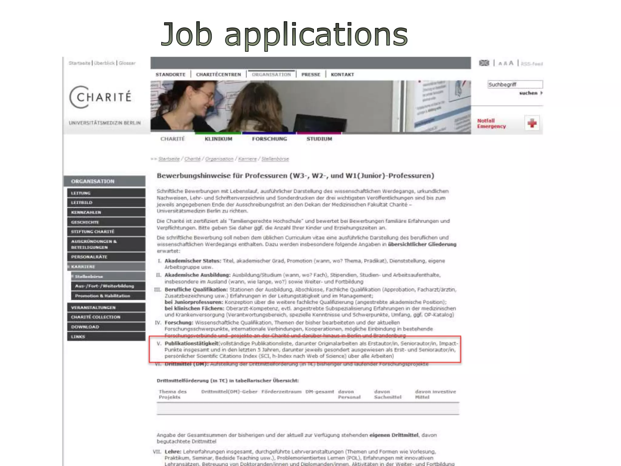 Information Crisis60-300 applicants per tenure-trackposition