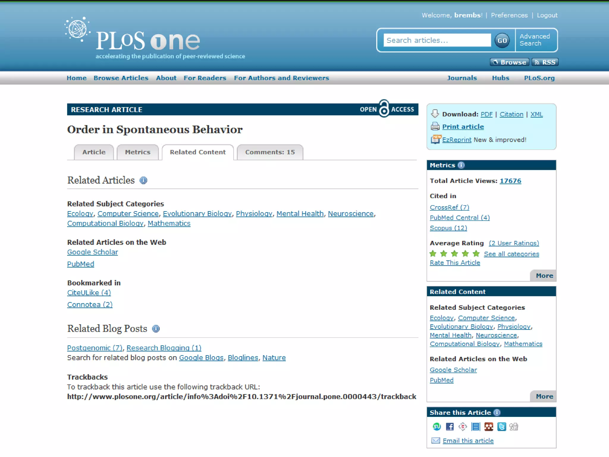 Message:Where you publish is more important to us than what you publish!