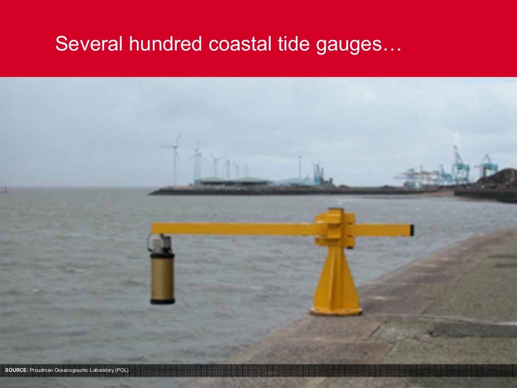 Several hundred coastal tide gauges…