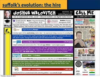 suﬀolk’s evolution: the hire

Thursday, January 30, 2014

 