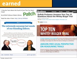 earned

Thursday, January 30, 2014

 