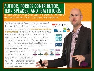AUTHOR, FORBES CONTRIBUTOR, 
TEDx SPEAKER, AND IBM FUTURIST
 