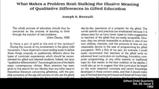 Gifted Child Quarterly
Vol. 26, Issue 4
1982
 