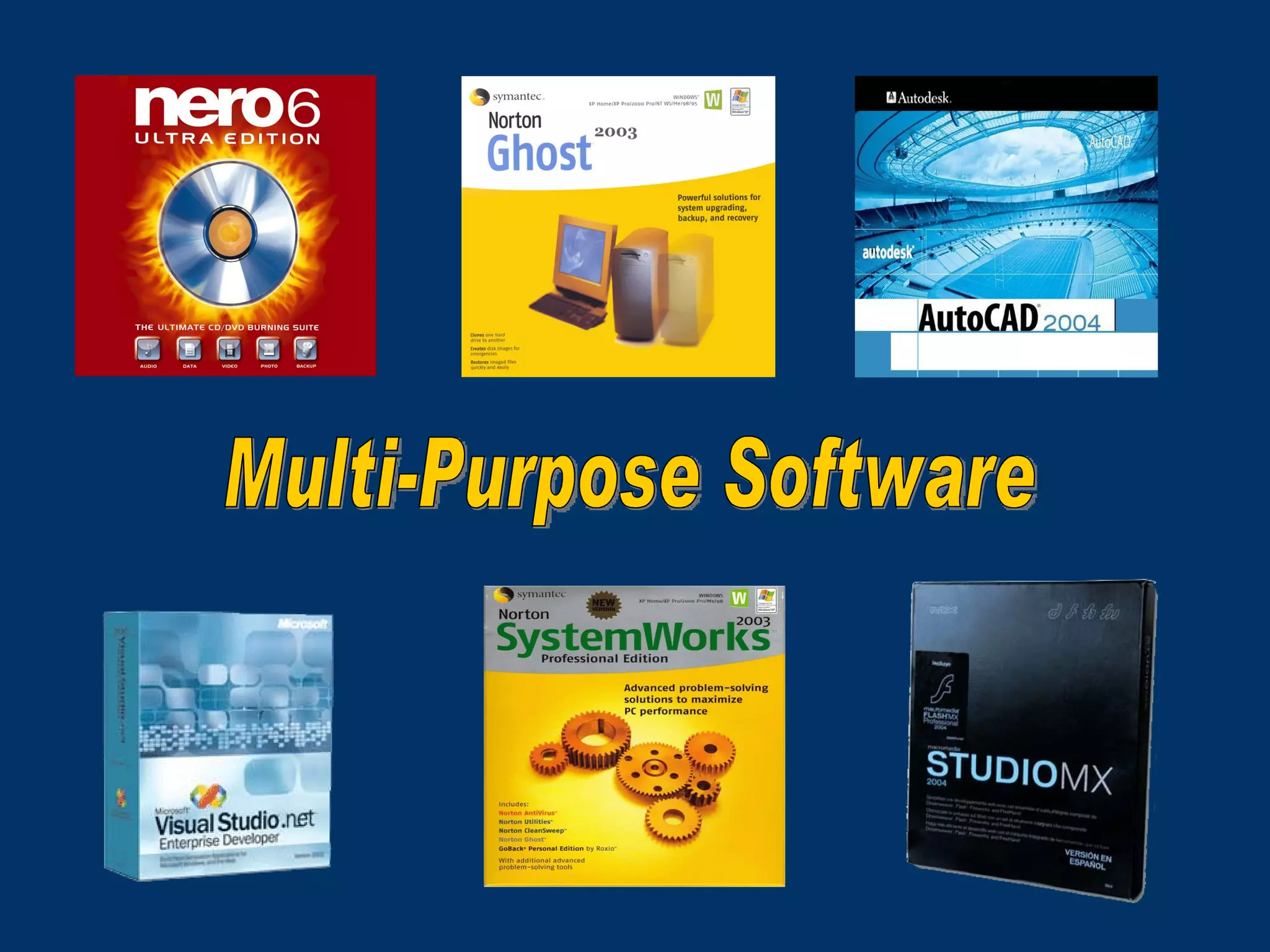 Multi-Purpose Software 