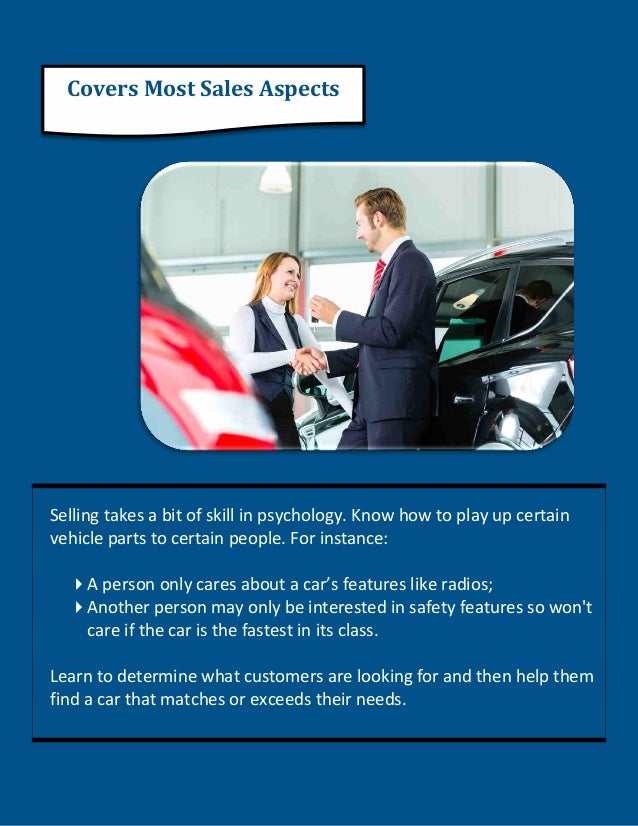 What the Best Cars Sales Training Courses Can Teach You