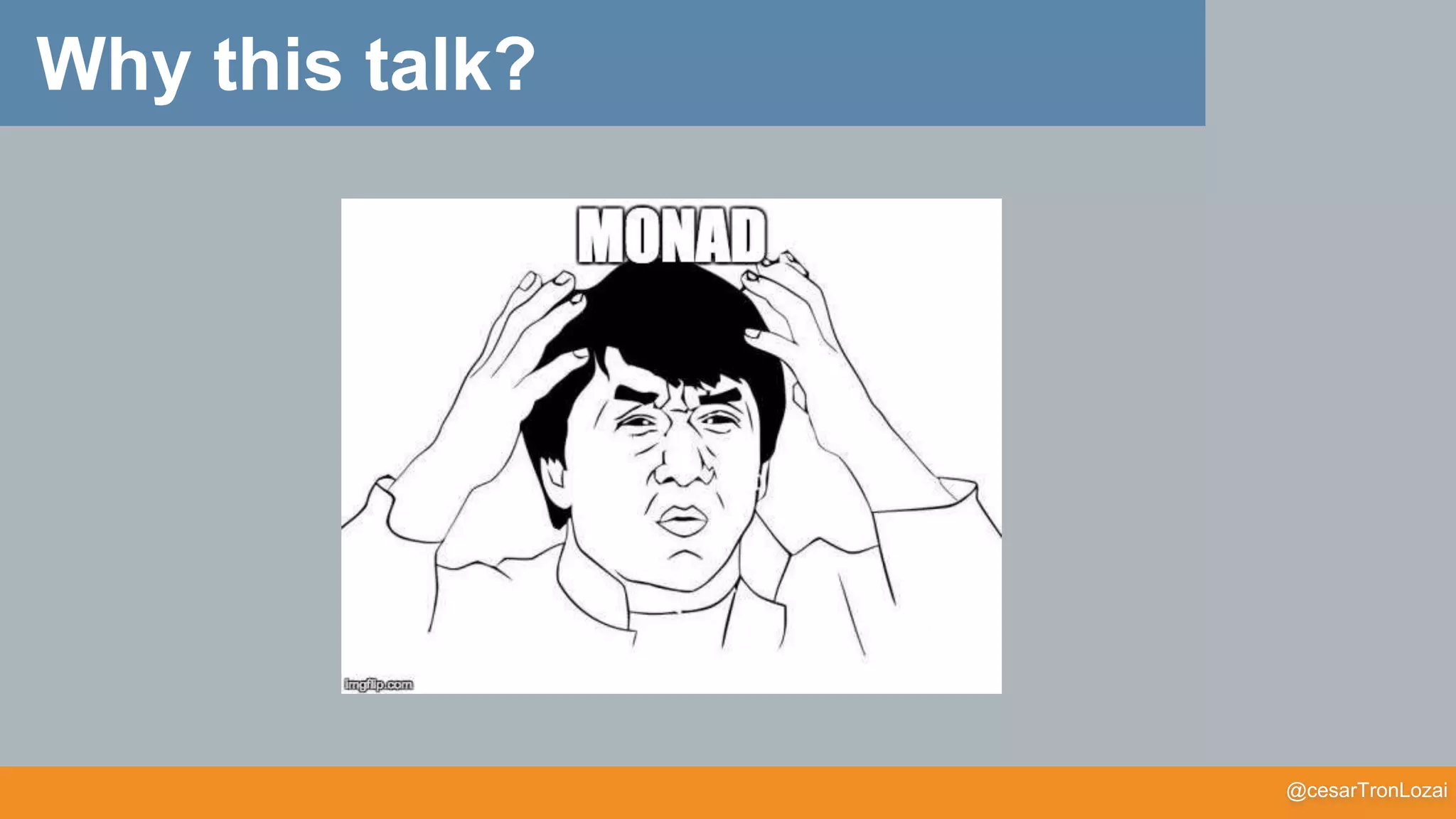 @cesarTronLozai
Why this talk?
 