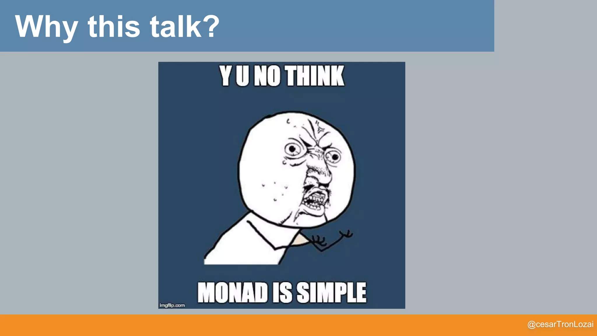 @cesarTronLozai
Why this talk?
 