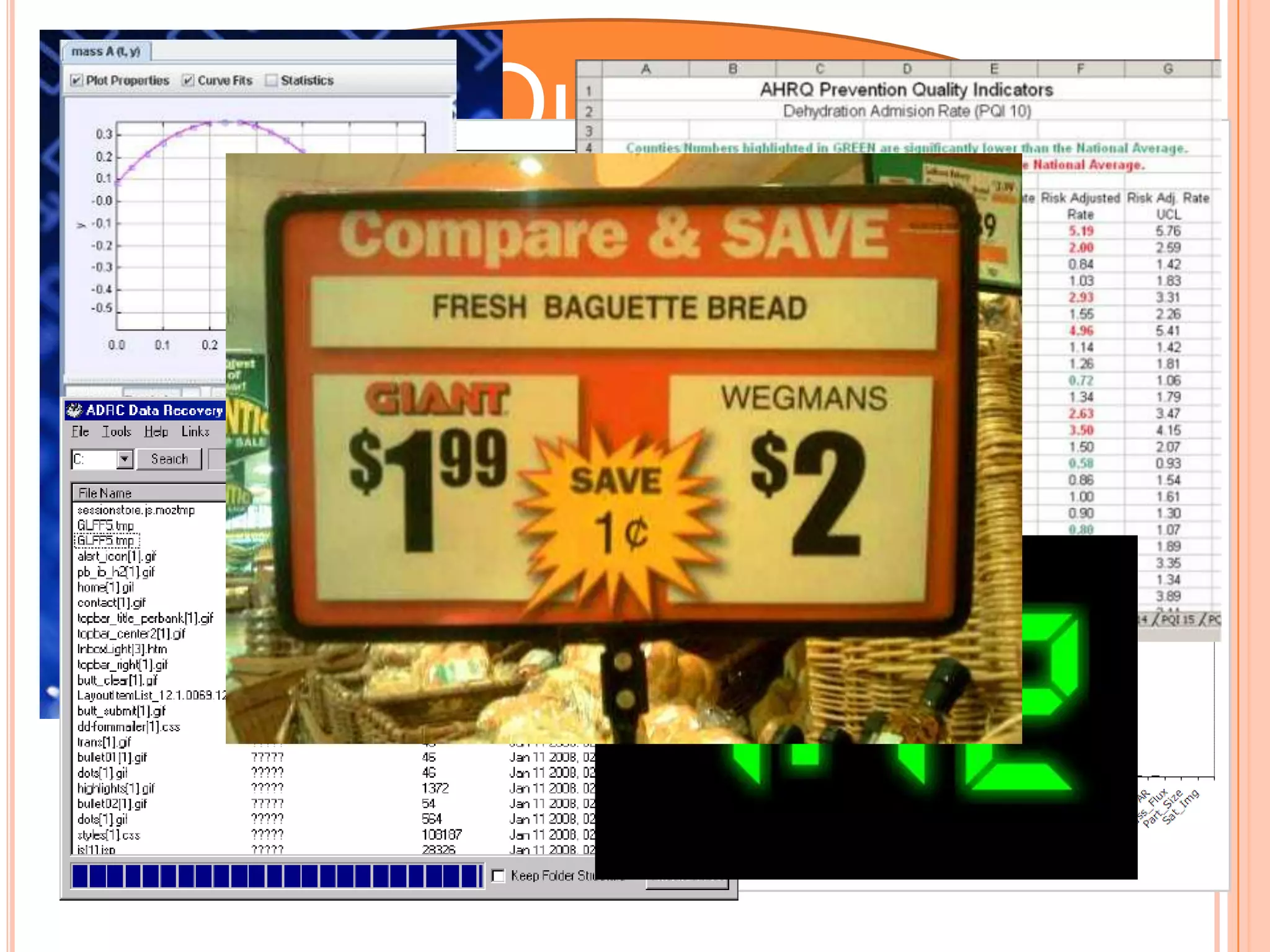 La Question GrandIn a society where we are bombarded by numbers, what techniques can we apply to better understand and use this information.