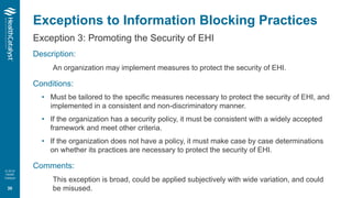 What the ONC's Proposed Rule on Information Blocking Means for Your Work