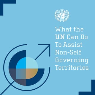 What the
UN Can Do
To Assist
Non-Self
Governing
Territories
www.un.org/en/decolonization
Published by the United Nations Department of Public Information,
in consultation with the United Nations Department of Political Affairs
Designed by the Graphic Design Unit, DPI, United Nations 16-00088
 