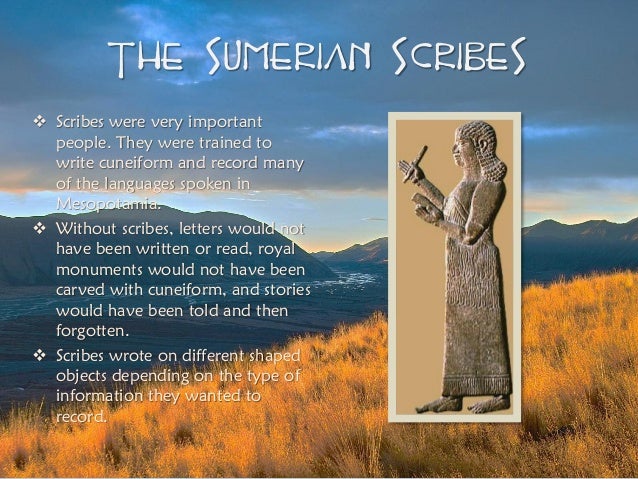 mesopotamia scribe mesopotamia scribe