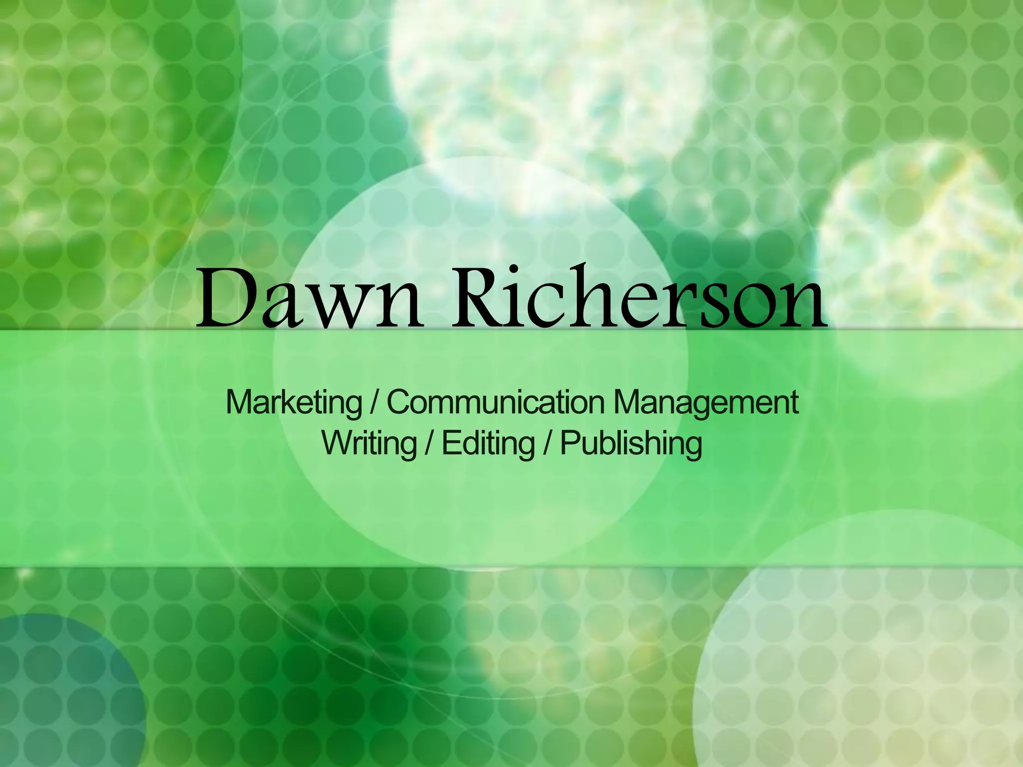 What They Are Saying About Dawn