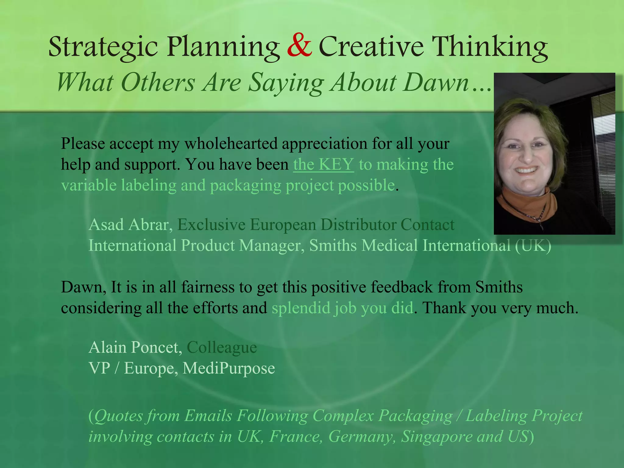 What They Are Saying About Dawn