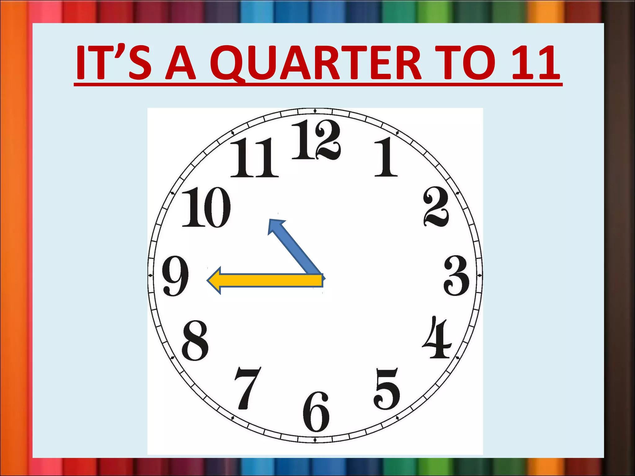 What time is it | PPT