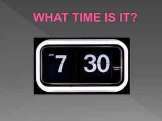 What time is it