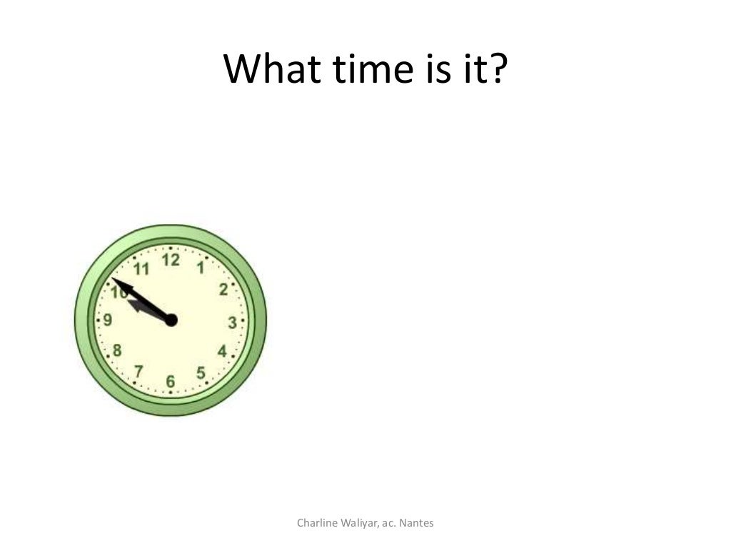 What time is it