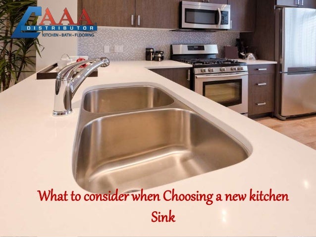 Tips For Kitchen Sink Selection