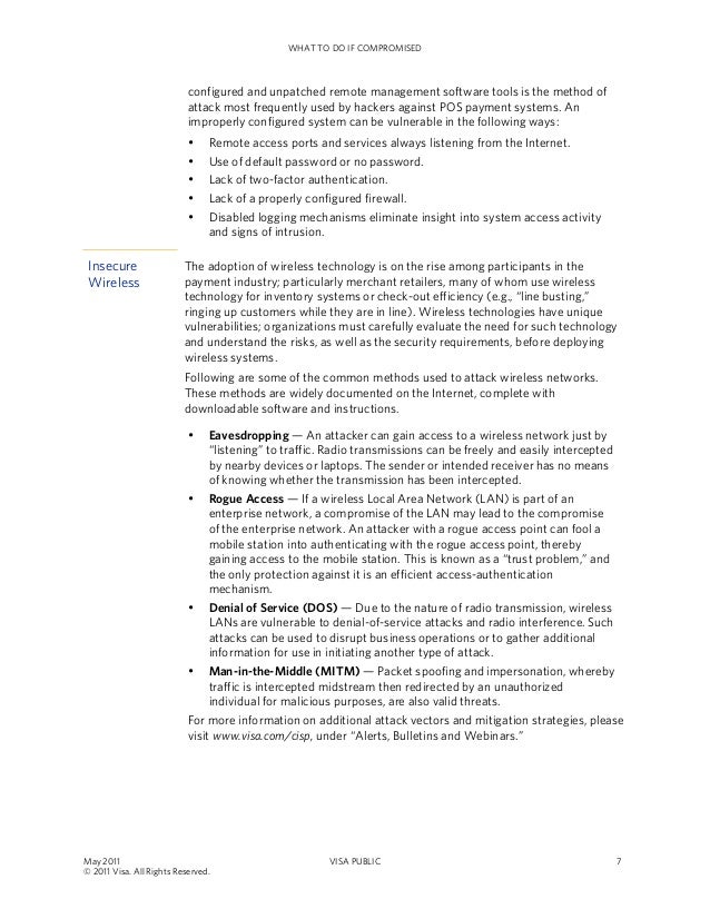 evaluating mechanisms for investigating attacks