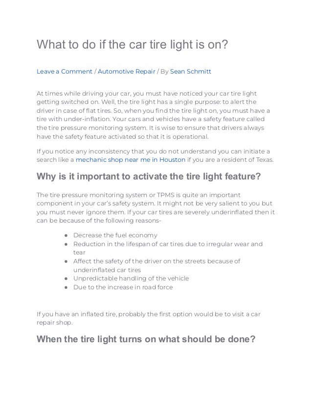 What to do if the car tire light is on_.pdf