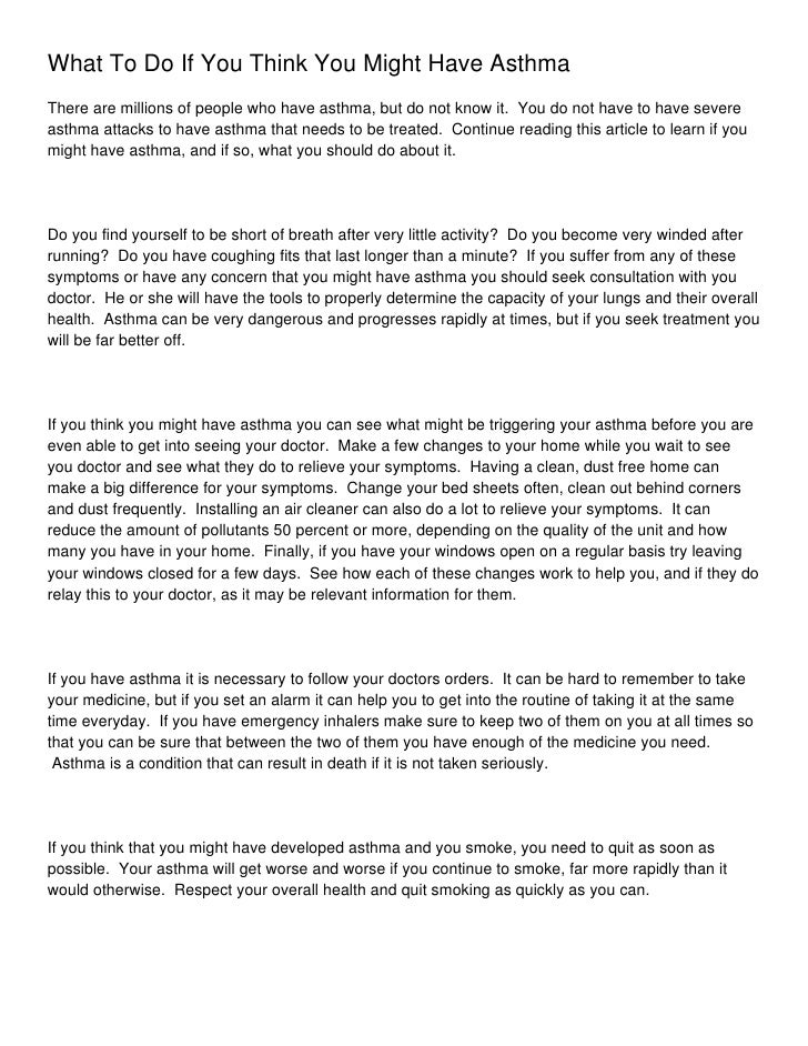 Asthma Getting Worse After Quitting Smoking - Asthma Lung Disease