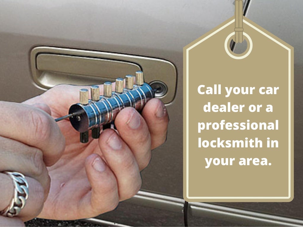 What to do if you've locked yourself out of your car or lost your car…