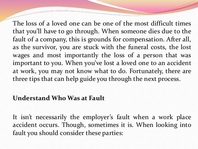 What to do in Case of a Wrongful Death